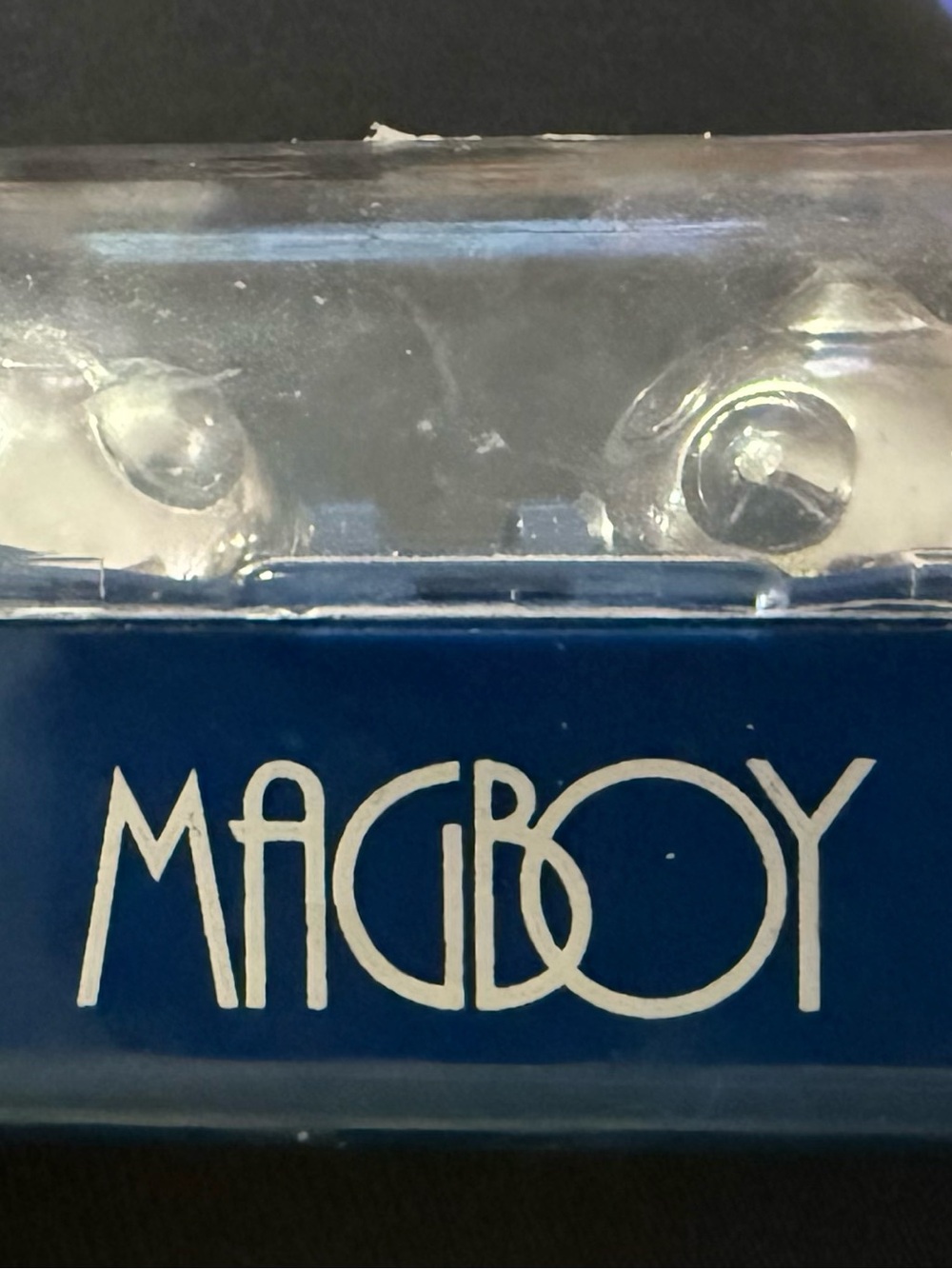Vintage Nikken MAGBOY Magnetic Massage Balls Blue Case Made USA